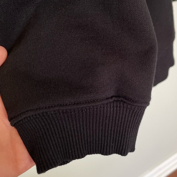 Zara Embroided Abstract Line Design Sweatshirt - Picture 9 of 10